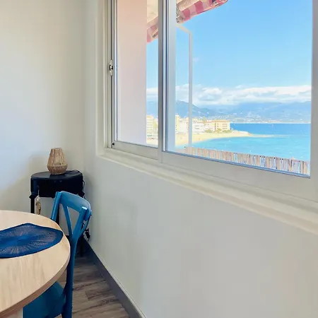 Front De Mer Beau T3 Climatise Balcon Parking Ajaccio Ajaccio  Exterior foto