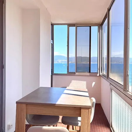 Front De Mer Beau T3 Climatise Balcon Parking Ajaccio Ajaccio  Exterior foto