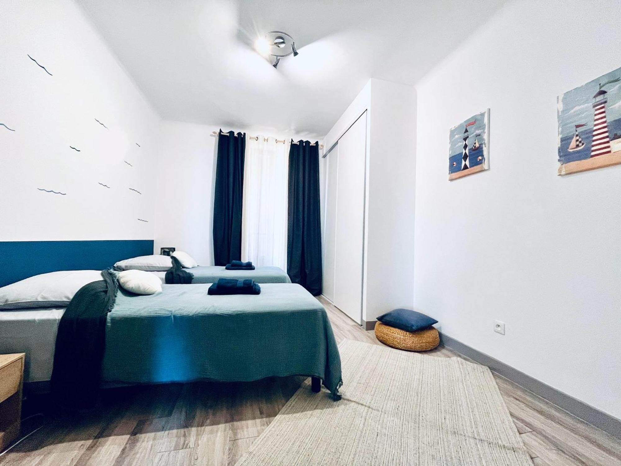 Front De Beau T3 Climatise Balcon Parking Ajaccio * Ajaccio (Corsica)
